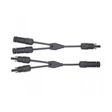 מחבר MC4 מאריך כפול LEADER דגם SY-BY21, 50A, IP67, לכבל סולארי 2.5/4/6 מ