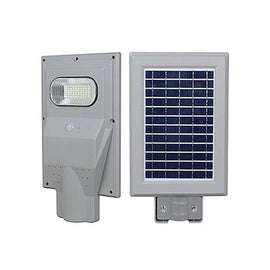 תאורת רחוב סולארית ALLTOP 30W לעמוד, גוון לבן, פנל 6V 8.5W וסוללת LiFePO4