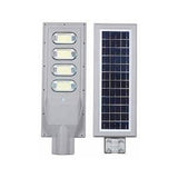 תאורת רחוב לד סולארית ALLTOP 120W לעמוד סוללה LiFePO4 30AH צהוב