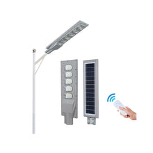 Load image into Gallery viewer, תאורת רחוב לד סולארית ALLTOP 150W לעמוד סוללה LiFePO4 36AH לבן