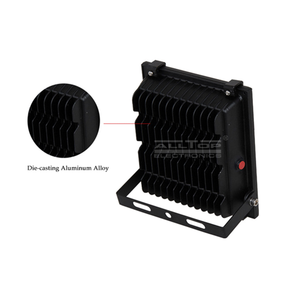 פרוז'קטור סולארי ALLTOP 300W עם פאנל סולארי 65W וסוללה LiFePO4 96AH לבן