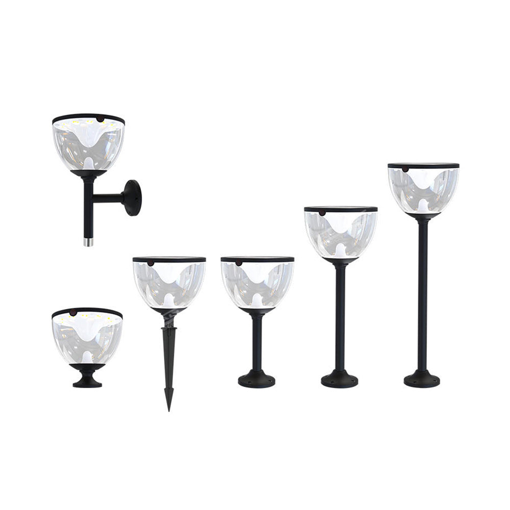 תאורת קיר סולארית ALLTOP דגם גלבוע 4 וולט, 32 ס"מ, IP65