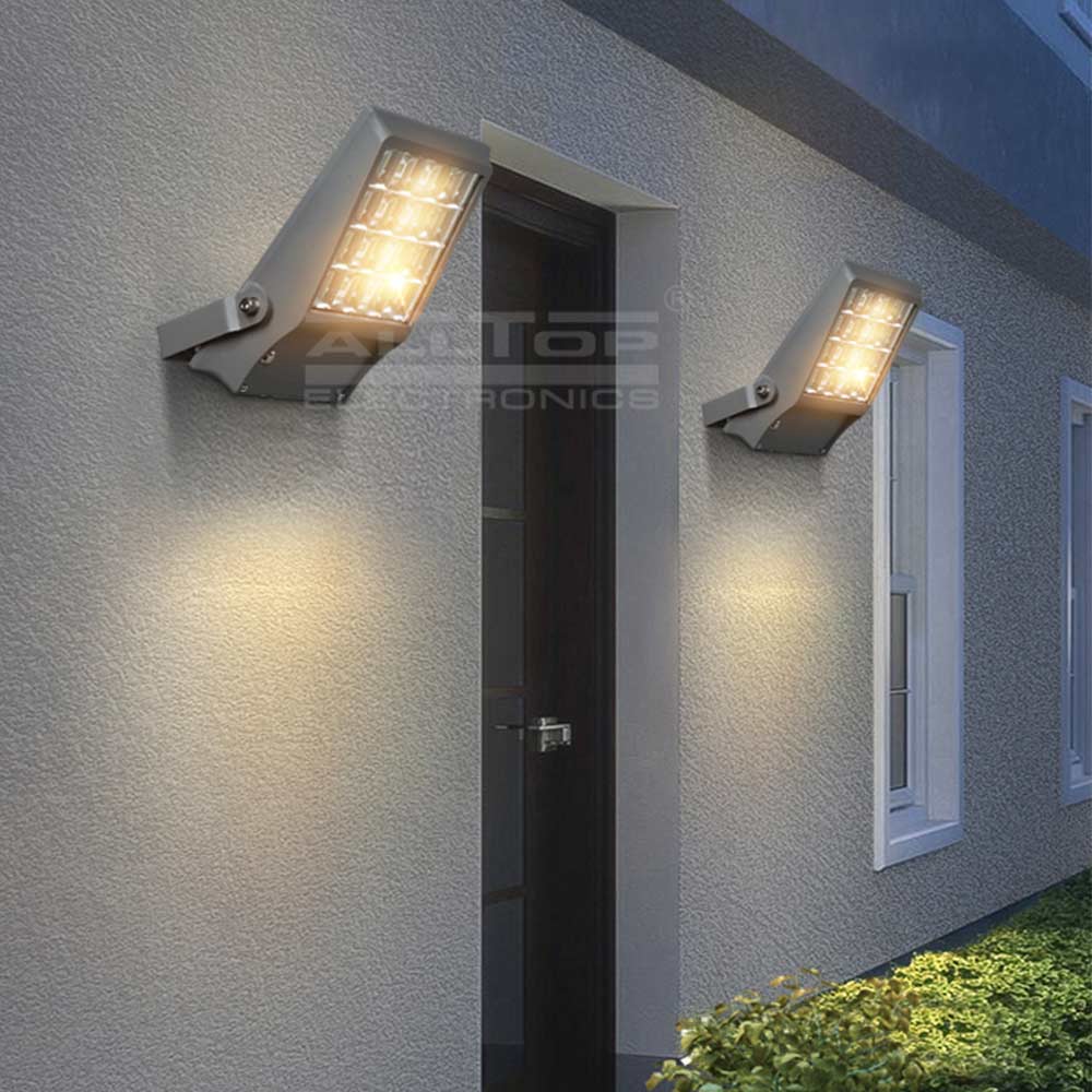 תאורת הצפה סולארית LED ALLTOP 12 וולט, יציקת אלומיניום עמידה למים
