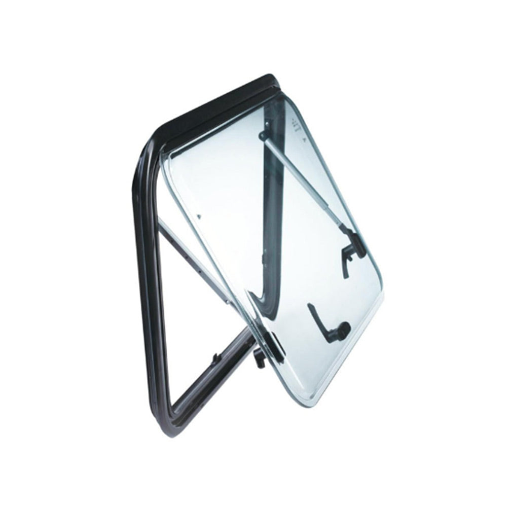 חלון לקרוואן ישראלי SANJO אקרילי זיגוג כפול מידה 1200*500 מ"מ שחור