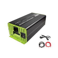 טען תמונה למציג הגלריה, ממיר מתח 3000W 24V משולב מטען סוללות 15A עם שלט KOSUNPOWER דגם KSC-3024P