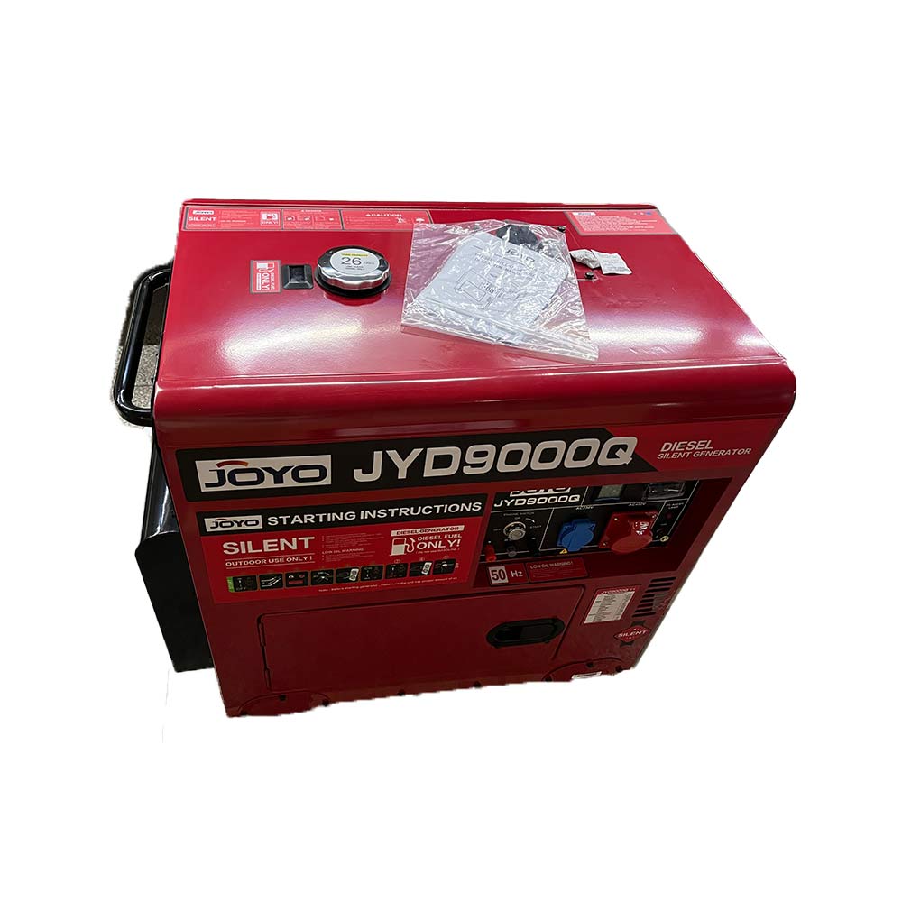 גנרטור דיזל מושתק חד פאזי JOYO SCD9000-Q-1P הספק 6.5KW