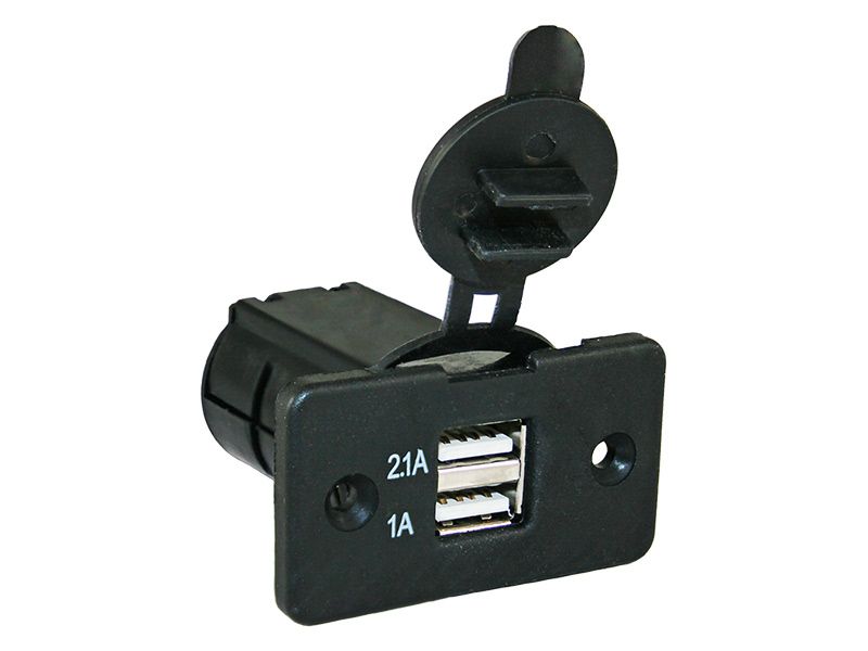 שקע USB מרובע לקרוואן HABA דגם 4702100