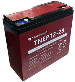 מצבר אטום פריקה עמוקה 12V 28 אמפר תוצרת TNEP
