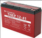מצבר אטום פריקה עמוקה 12V 41 אמפר תוצרת TNEP