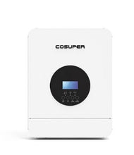 Load image into Gallery viewer, ממיר מתח סינוס טהור 3000W 24V עם בקר סולארי MPPT 80A COSUPER SPE3000-22408H