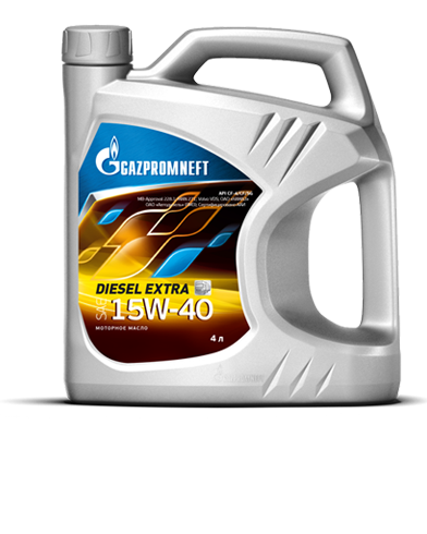 GAZPROMNEFT תוצרת API CF-4/CF/SG 20W-50-שמן מנוע סינטטי לרכב דיזל -תכולה 4 ליטר