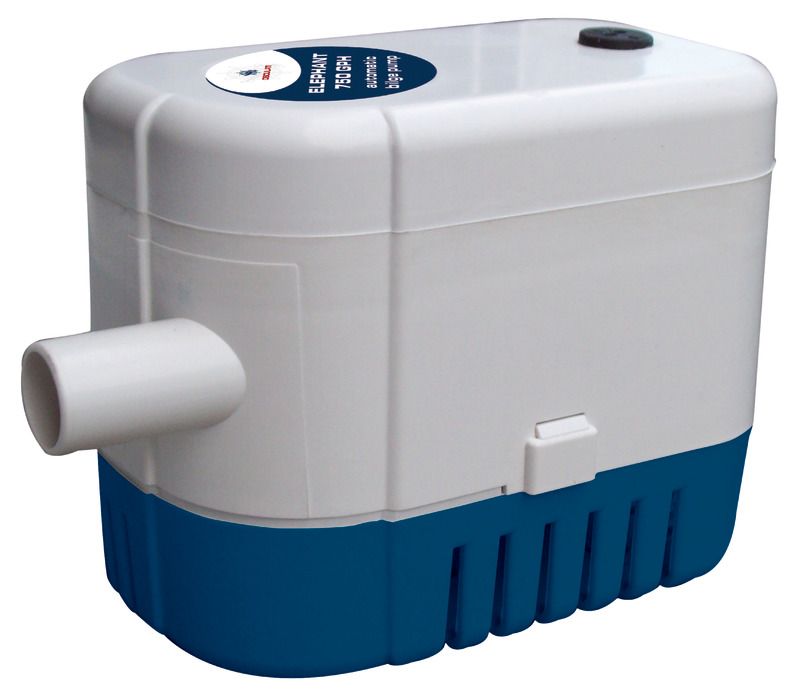 משאבת בילג' אוטומטית עם מצוף 750 גלון דגם Elephant 16.123.02 תוצרת Osculati