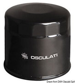 פילטר שמן למנוע ימי לתאימות מרקורי Mercury וימאהה Yamaha דגם 17.504.05 תוצרת Osculati