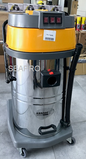 שואב אבק תעשייתי 80 ליטר רטוב/יבש4500W 3 מנועים 1500W כל אחד KARNAF קרנף מיכל נירוסטה