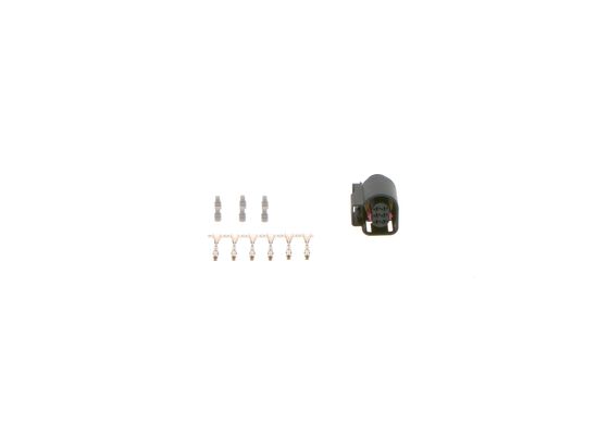 Parts set, built-in connector
