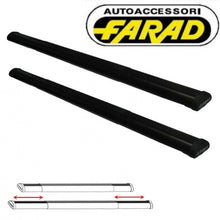 טען תמונה למציג הגלריה, גגון לרכב מוטות פלדה גגון מקשר מתאים למוטות אורך צמודים לגג – כושר העמסה 100 ק"ג- תוצרת FARAD איטליה