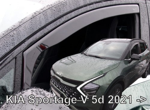 מגן רוח הדבקה קיה Sportage V 2021+ 4 חלקים