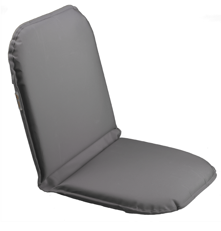 ריפוד לקוקפיט אפור עמיד מים ו-UV בד Sunbrella מילוי Calipure 90x46x4 ס״מ דגם PW1107 תוצרת Comfort Seat