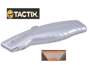 סכין יפנית איכותית אלחלד SK5 רחבה דגם מסיבי ממתכת 18מ"מ כולל 5 להבים תוצרת TACTIX