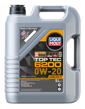 טען תמונה למציג הגלריה, LIQUI MOLY TOP TEC 6200 0W20 -שמן מנוע סינטטי מלא- 5 ליטר