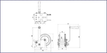 טען תמונה למציג הגלריה, ROHER TOOLS כננת ידנית 1000 ליברה כבל רצועה כושר משיכה 454 ק"ג תוצרת