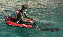 טען תמונה למציג הגלריה, סירת דייג יחיד SEAPRO אורך 1.45 מטר כולל משוטים רצפה מתנפח 