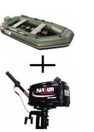2.6מנוע ימי PARSUN +3.2-סירת דינדי SEAPRO -עסקת חבילה 