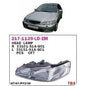פנס ראשי שמאלי DEPO להונדה ACCORD 1999-2002