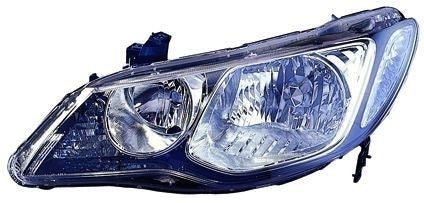 פנס ראשי שמאלי DEPO להונדה CIVIC 2003-2008