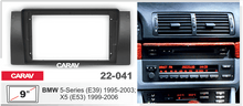 טען תמונה למציג הגלריה, פנל התקנה 9" לב.מ.וו 5 SERIES 1995–2003