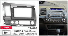 טען תמונה למציג הגלריה, פנל התקנה 10.1" להונדה CIVIC 2007–2011