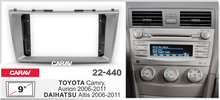 טען תמונה למציג הגלריה, פנל התקנה 9" לטויוטה CAMRY 2006–2011