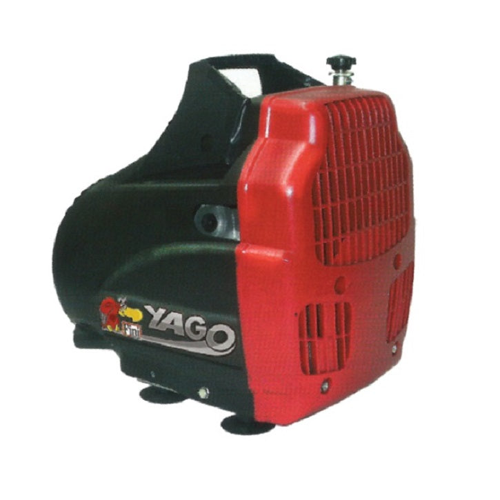 מדחס קומפרסור יבש YAGO ללא מיכל שמן עם קיט אביזרים תוצרת FINI איטליה