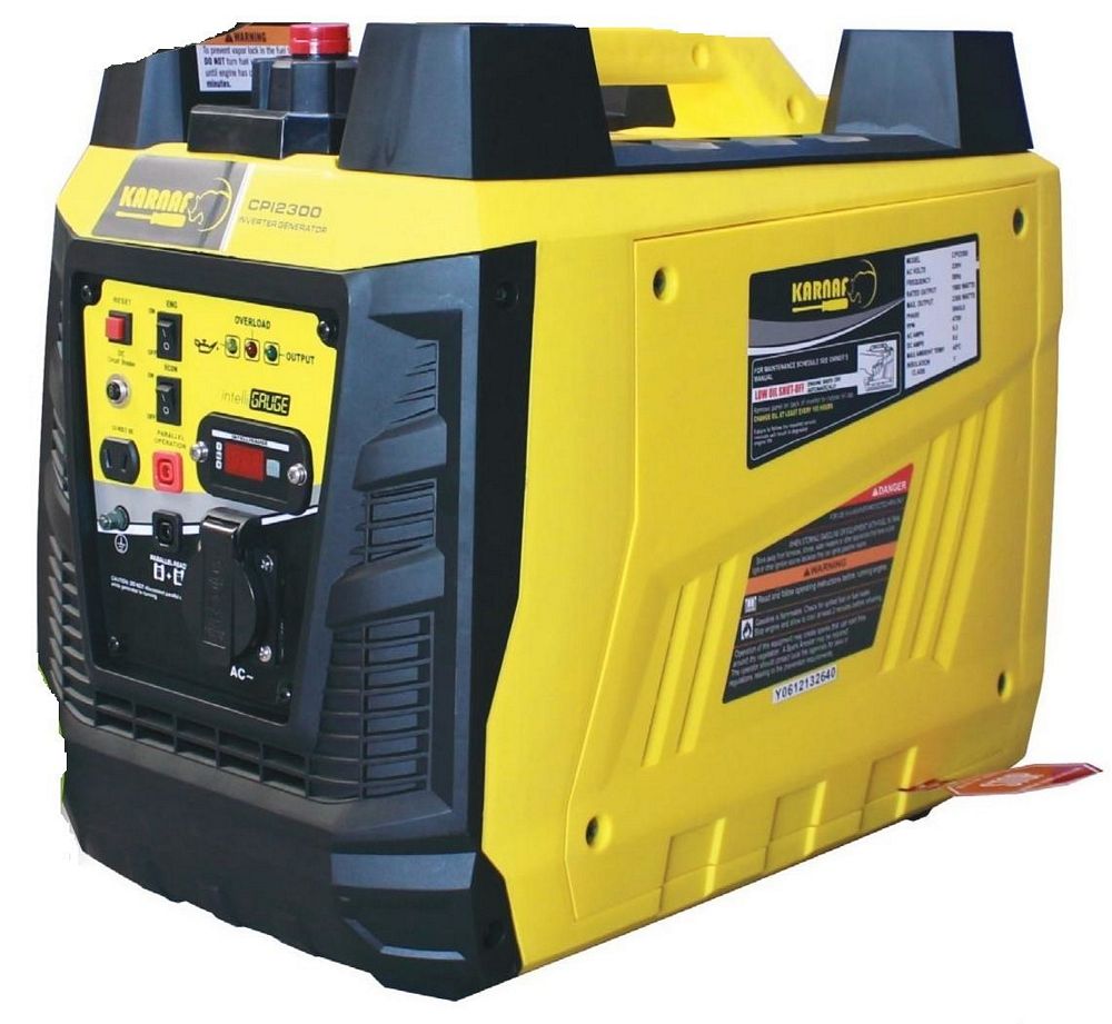 גנרטור שקט אינוורטר 3100W גנרטור מושתק עם צג דיגיטלי דגם CPI3100 ,תוצרת קרנף KARNAF