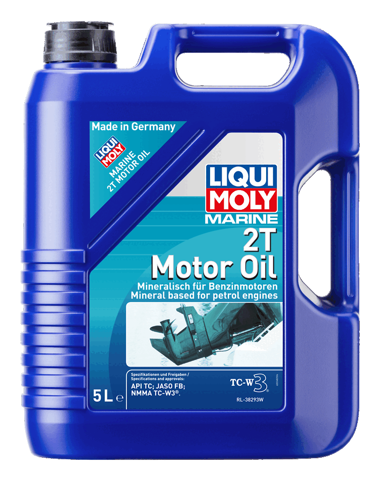 LIQUI MOLY MARINE MOTOR OIL 2T -שמן מנוע 2 פעימות למנוע ימי- 5 ליטר