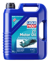 LIQUI MOLY MARINE MOTOR OIL 2T -שמן מנוע 2 פעימות למנוע ימי- 5 ליטר