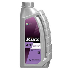 שמן נוזל גיר סינטטי מלא Kixx ATF DX-III -מיכל 1 ליטר