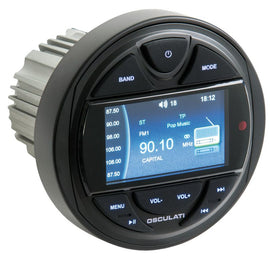 רדיו ימי לשולחן מכשירים מסך צבעוני ״3 Bluetooth/USB/MP3/FM/DAB הספק 4x40W 12V דגם M3-TFT תוצרת Osculati