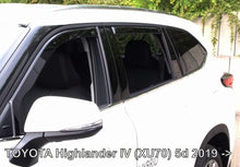 טען תמונה למציג הגלריה, מגן רוח הדבקה טויוטה Highlander IV 2020+ 4 חלקים