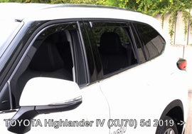 מגן רוח הדבקה טויוטה Highlander IV 2020+ 4 חלקים
