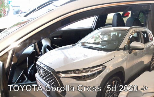 מגן רוח הדבקה טויוטה Corolla סטיישן Sports 2019+ 4 חלקים