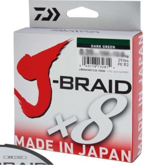 חוט דייג בד DAIWA J-Bbraid 500 מ' 0.35 - צבעוני