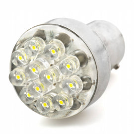 נורת LED 12V בסיס BAY15D אור לבן אור סביב צריכת זרם נמוכה פליטת חום נמוכה דגם LZ-02166 תוצרת לאליזס Lalizas