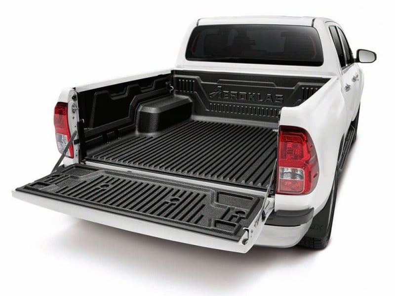 ובו אחורית לטנדר טיוטה היילקס רבו דבל קבינה 2016> דגם MAX כולל טבעות קשירה