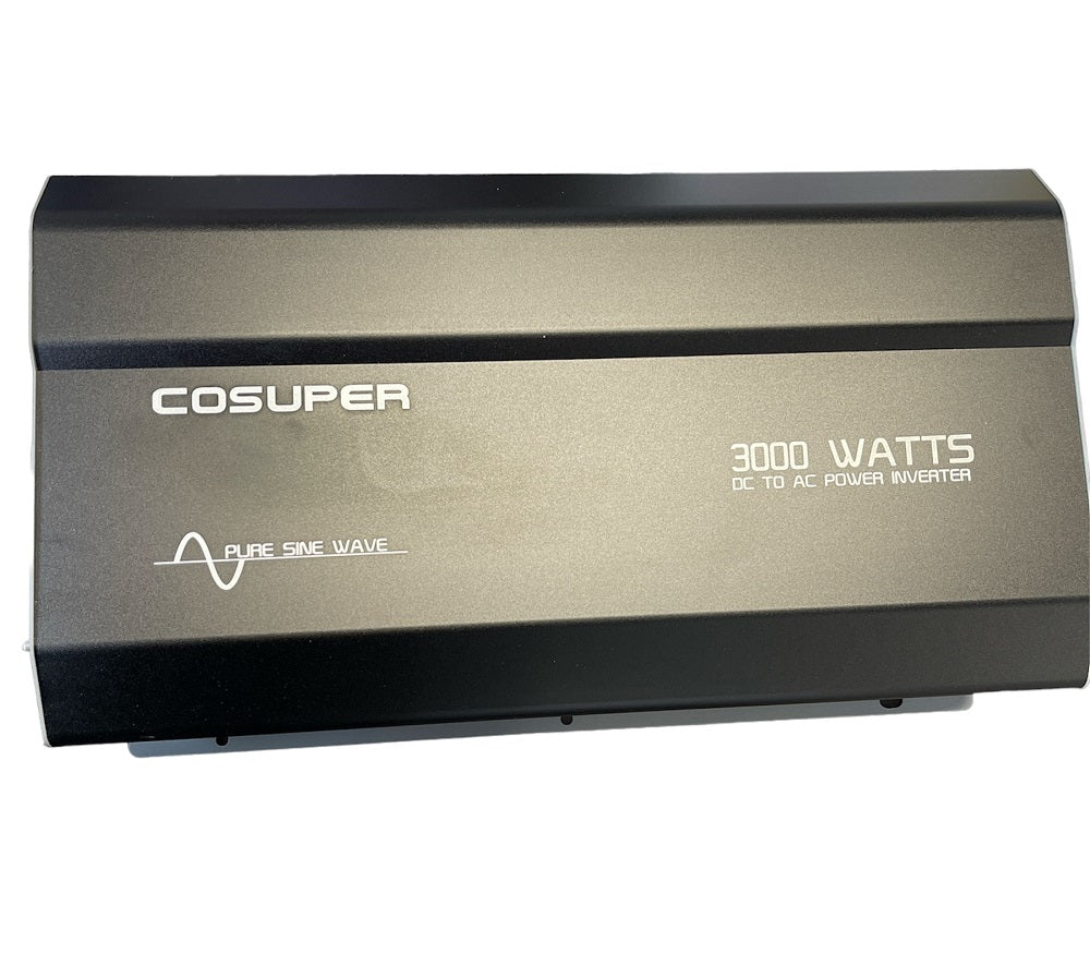 12V-220V ממיר מתח סינוס טהור 3000 וואט דגם LPH תקן CE דגם קוספר COSUPER