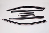 סט מגיני רוח הדבקה טיוטה לנדקרוזר 5D FJ120 מ2003-2010 *6 חלקים