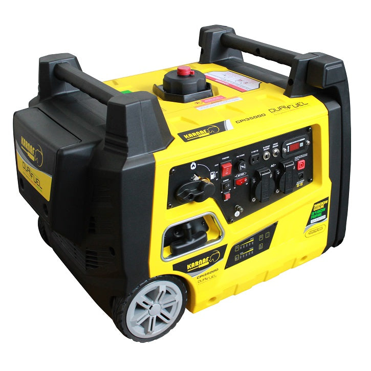 גנרטור שקט אינוורטר 3500W גנרטור מושתק כולל מצבר וסטרטר חשמלי דגם CPI3500E,תוצרת קרנף KARNAF