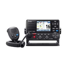 מקמ״ש נייח VHF ימי עם DSC Class D, GPS פנימי, מקלט AIS, Wlan ו-NMEA2000 וממשק כריזה דגם IC-M510 EVO תוצרת Icom