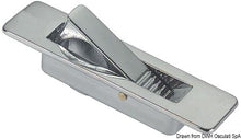 Load image into Gallery viewer, ידית הרמה שטוחה (Floor flush pull) מידה 83x21 מ״מ עם ברגים דגם 38.510.34 תוצרת Osculati