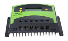 Load image into Gallery viewer, בקר טעינה סולארי 60 אמפר PWM ל-12V/24V זיהוי אוטומטי צג LCD ויציאת צרכן